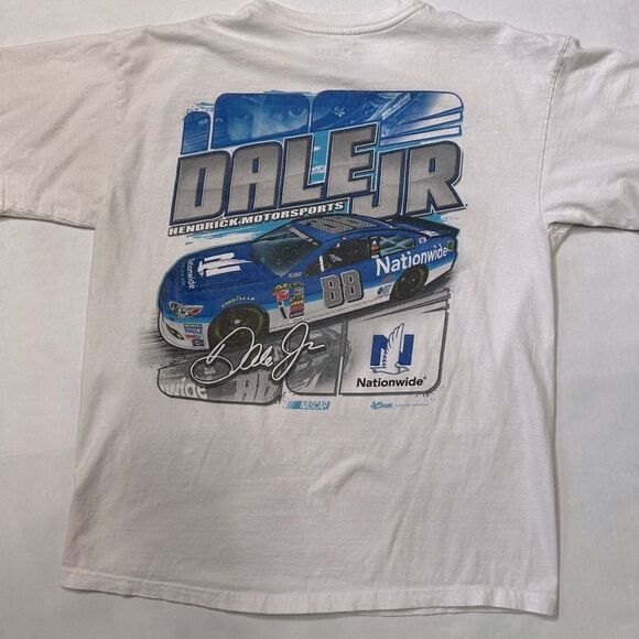 Chase Authentic NASCAR Dale Jr T-shirt Large Vintage Y2K - Picture 7 of 10